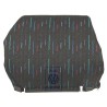 VW Original Kopfstützenbezug (Stoff/Kunstleder) Schwarz - 1H0881921 BJT