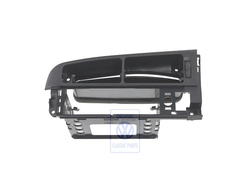 VW Original Gehäuse Für Luftdüse Satinschwarz - 1E2819728 01C
