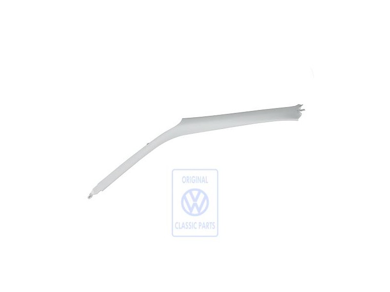 VW Original A-Säulen-Verkleidung Graublau - 1H4867233 H50
