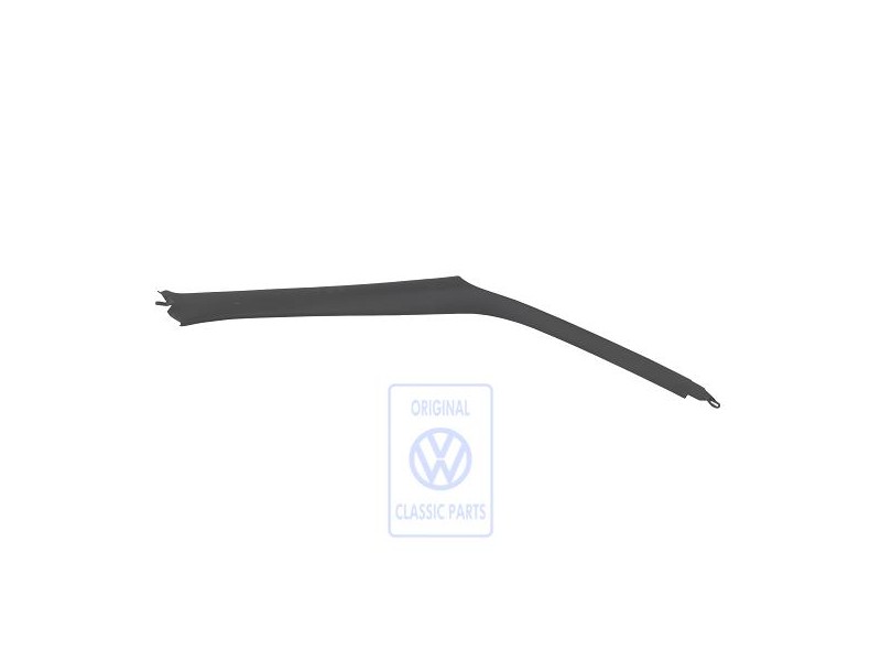 VW Original A-Säulen-Verkleidung Softschwarz - 1H4867234 C82