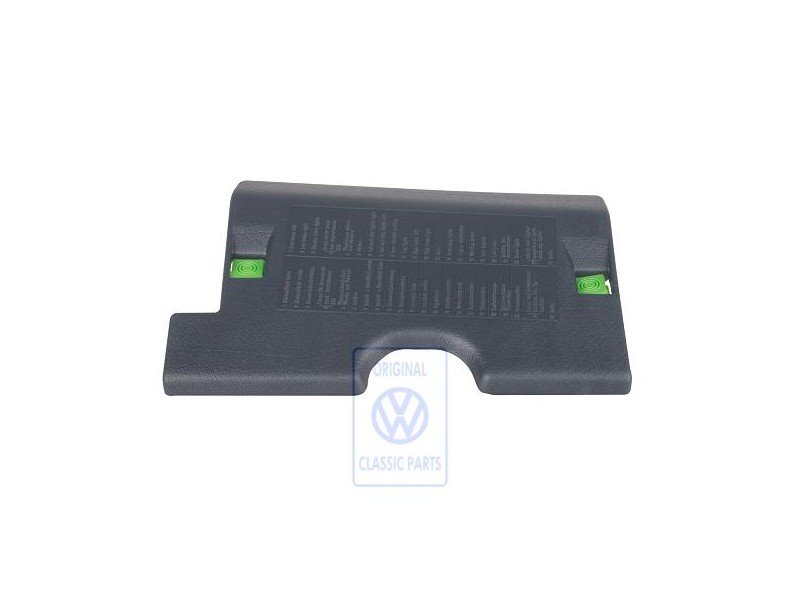VW Original Abdeckung Mauritiusblau - 1H1857917 F31