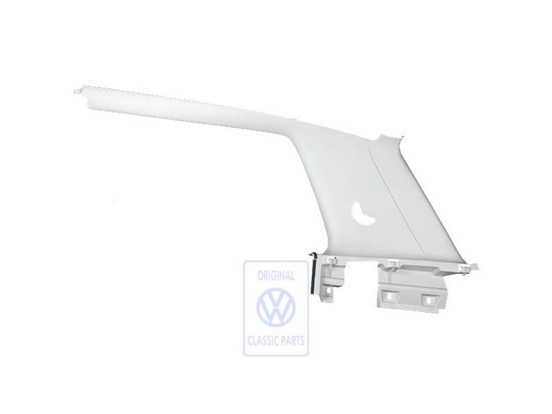 VW Original C-Säulen-Verkleidung Graublau - 1H6867288 H50