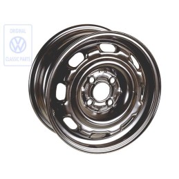 VW Original Stahlfelge Ralleyschwarz - 1HM601025 03C