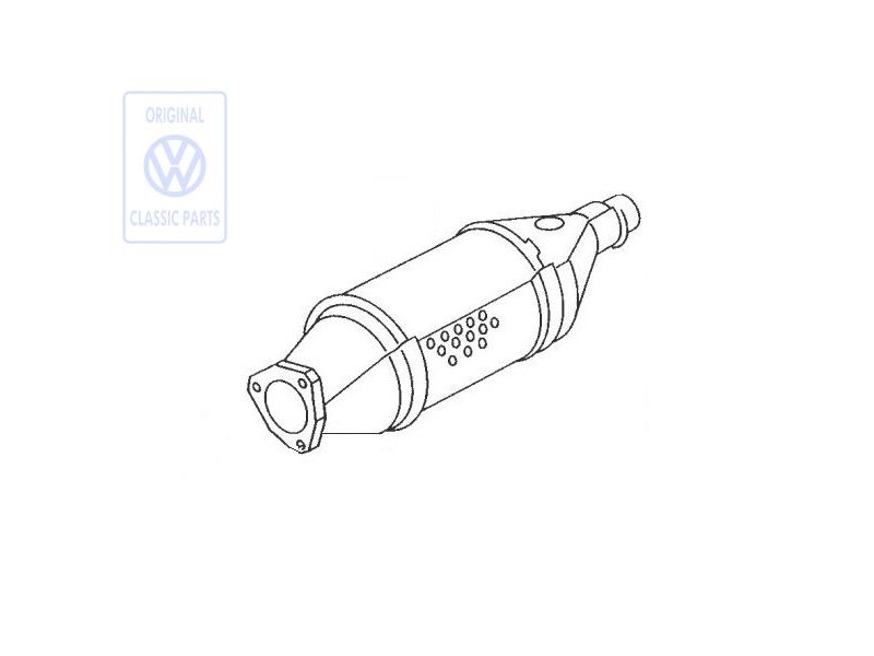 VW Original Katalysator - 1H0131701NX