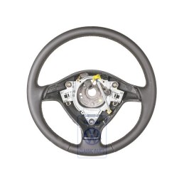 VW Original Sportlenkrad Leder Schwarz/Rot - 1J0419091AELMD