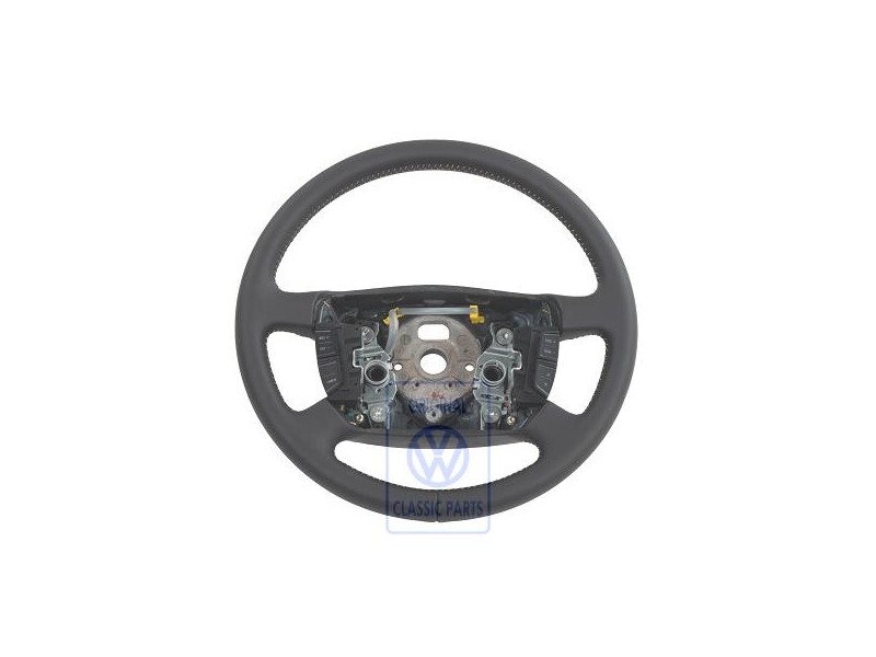 VW Original Multifunktionslenkrad Schwarz/Yellow - 1J0419091DGHUW