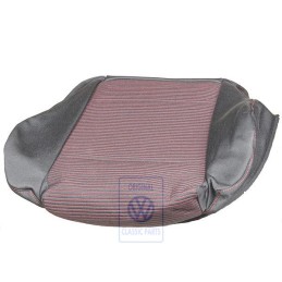 VW Original Sitzbezug Stoff Schwarz/Rot - 1J0881405CDNPH