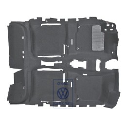 VW Original Bodenbelag Schwarz - 1J1863367AE07N