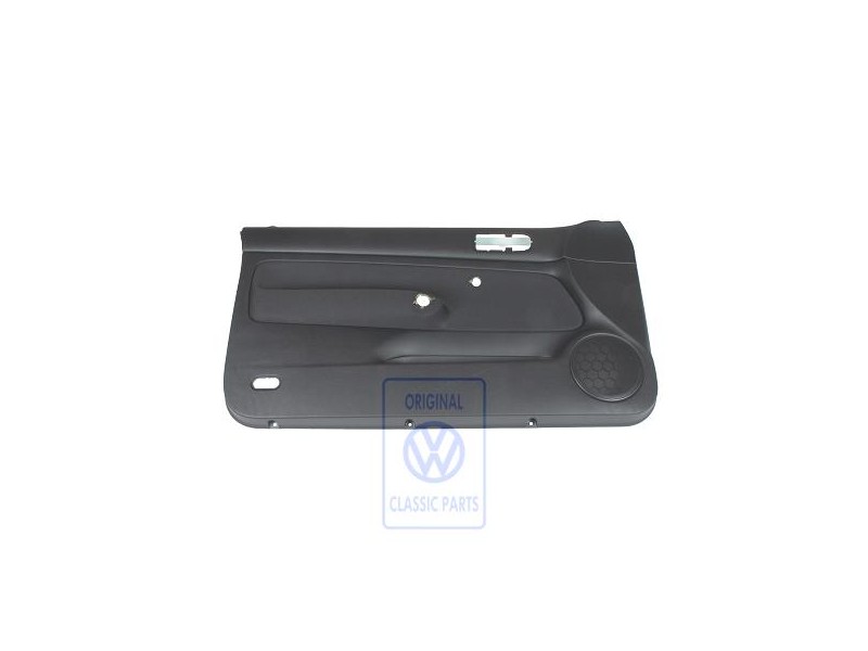 VW Original Türverkleidung (Stoff) Schwarz/Schwarz - 1J3867011BSRAN