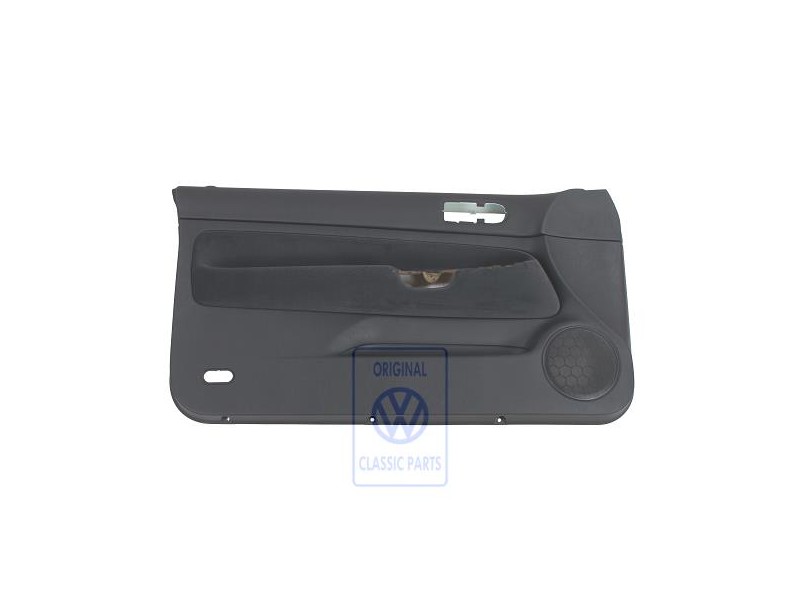 VW Original Türverkleidung Stoff Schwarz - 1J3867011CBPDG