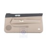 VW Original Türverkleidung (Leder) Schwarz/Hellbeige - 1J3867012ERLKY