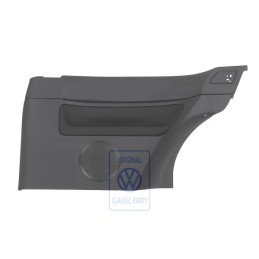 VW Original Seitenverkleidung (Stoff) Schwarz/Schwarz - 1J3867044CFHRP