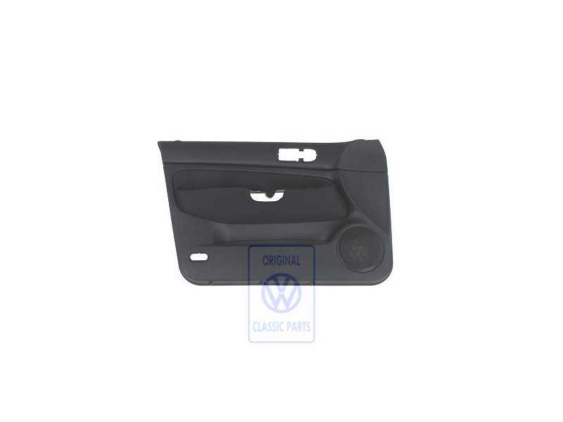VW Original Türverkleidung (Stoff) Schwarz/Schwarz - 1J4867011CKRAN