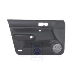 VW Original Türverkleidung (Leder) Schwarz/Schwarz - 1J4867011GLLKU