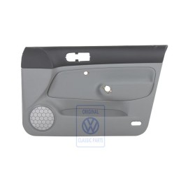 VW Original Türverkleidung Stoff Schwarz/Flanellgrau - 1J4867012CJJGK