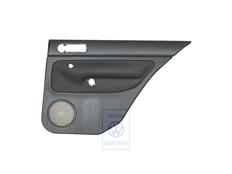 VW Original Türverkleidung (Stoff) Schwarz/Schwarz - 1J6867212ADHRP