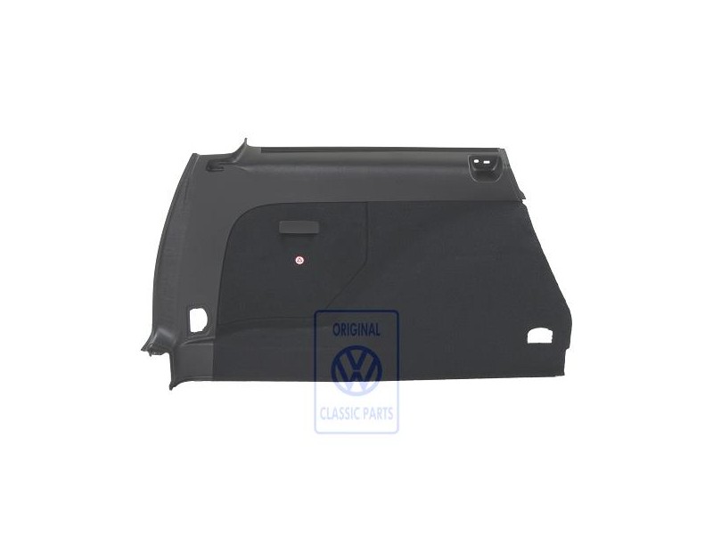 VW Original Kofferraumverkleidung Satinschwarz - 1J9867423BKFEE