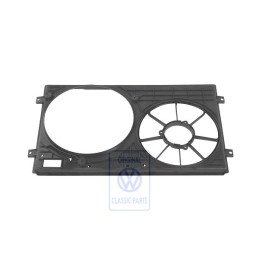 VW Original Doppellüfterring Satinschwarz - 1J0121207T B41
