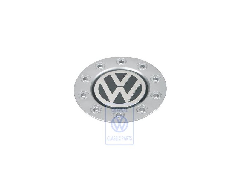 VW Original Radkappe Brillantchrom/Dolomitgrau - 1J0601149A GRB