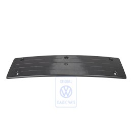 VW Original Kennzeichenhalter Satinschwarz - 1J0807287A B41