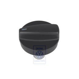 VW Original Knopf Satinschwarz - 1J0819129D 01C
