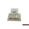 VW Original BI FUEL Hinten Schriftzug Emblem Logo Chrom - 1J0853675N 739