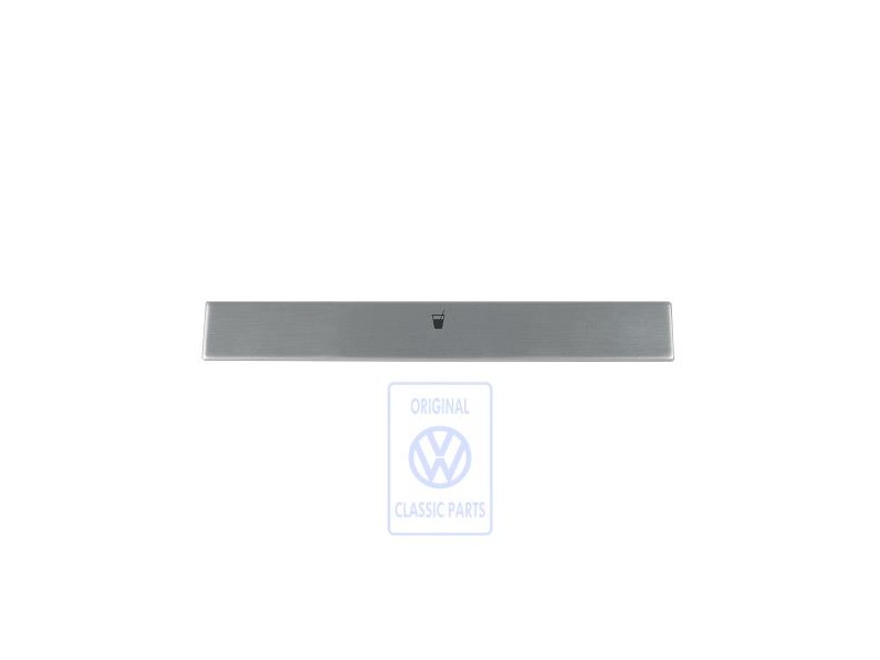 VW Original Blende Aluminium-Gebürstet - 1J0858607E 4J4