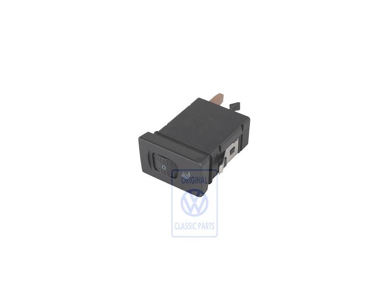 VW Original Schalter Für Sitzheizung Satinschwarz - 1J0963564B 01C