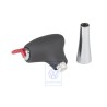 VW Original Schalthebelgriff (Leder) Schwarz - 1J1713139A E74