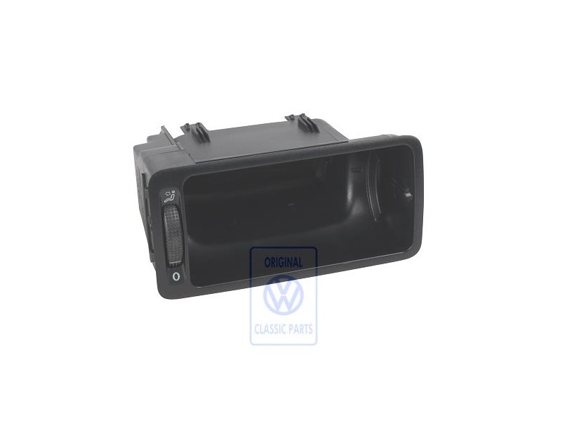 VW Original Gehäuse Für Luftdüse Satinschwarz - 1J1819704C 01C