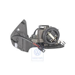 VW Original Aussenspiegelgehäuse Satinschwarz - 1J1857508F 01C
