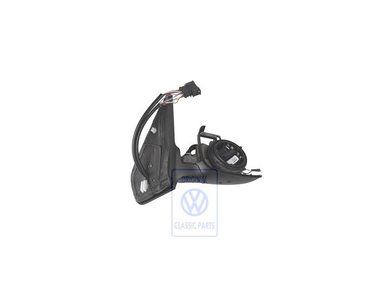 VW Original Aussenspiegelgehäuse Satinschwarz - 1J1857508G 01C