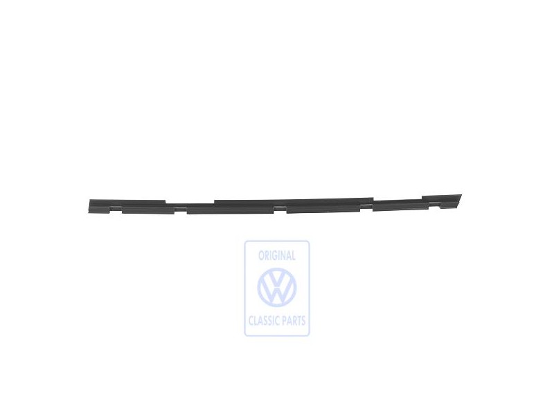 VW Original Fensterschachtabdichtung Satinschwarz - 1J3837472B B41
