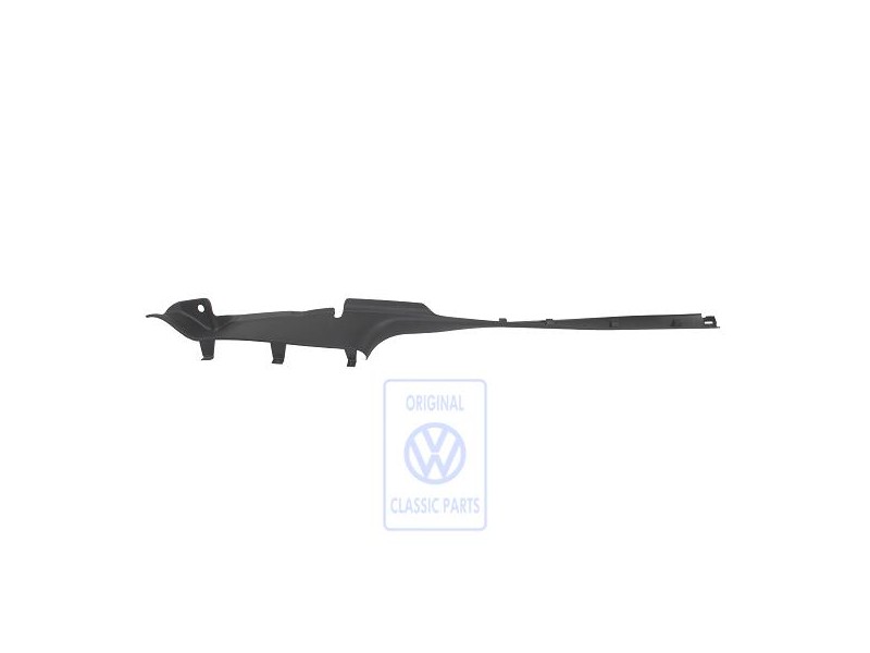 VW Original Einstiegsleiste Satinschwarz - 1J3853374D B41