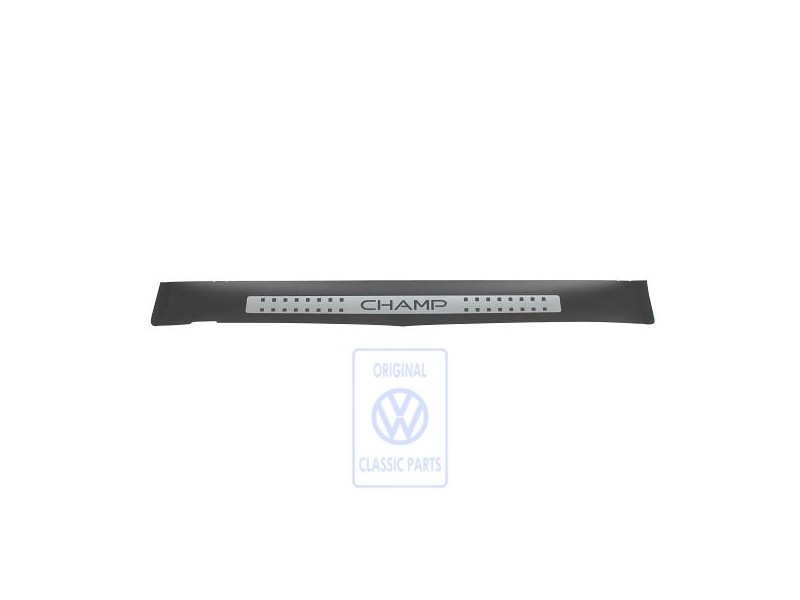 VW Original Einstiegschutzfolie Schwarz/Silber - 1J3853804F 61E