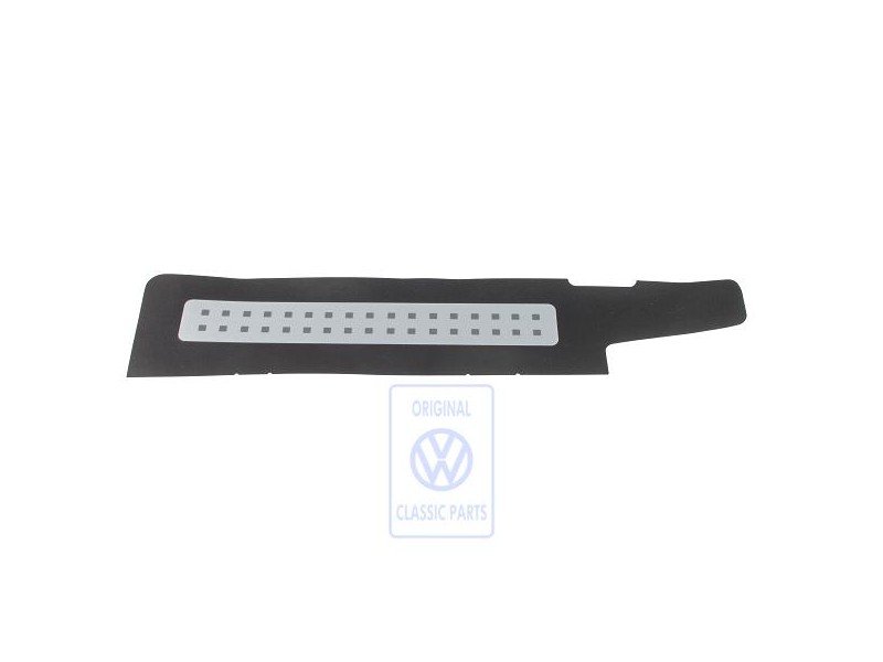 VW Original Einstiegschutzfolie Schwarz/Silber - 1J4853806M 61E