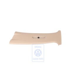 VW Original B-Säulen-Verkleidung Hellbeige - 1J4867243C 2PK