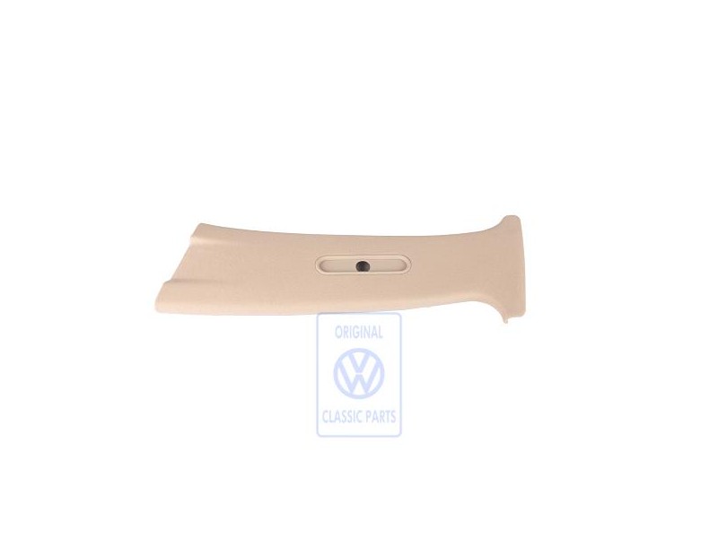 VW Original B-Säulen-Verkleidung Hellbeige - 1J4867243C 2PK