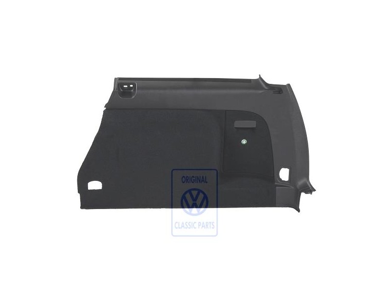 VW Original Kofferraumverkleidung Satinschwarz - 1J9867424T FEE