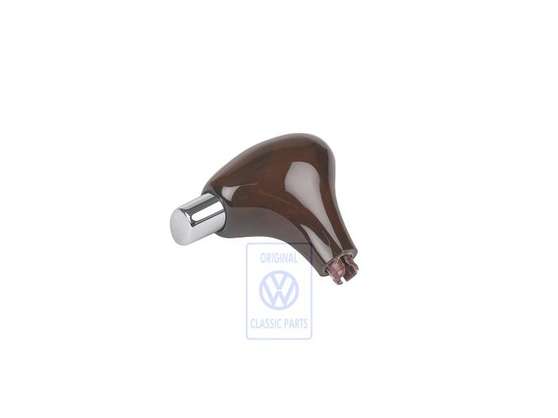 VW Original Schalthebelgriff (Holz) Wurzelnuss - 3B1713139L 2WE
