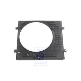 VW Original Lüfterring Satinschwarz - 1J0121207 B41