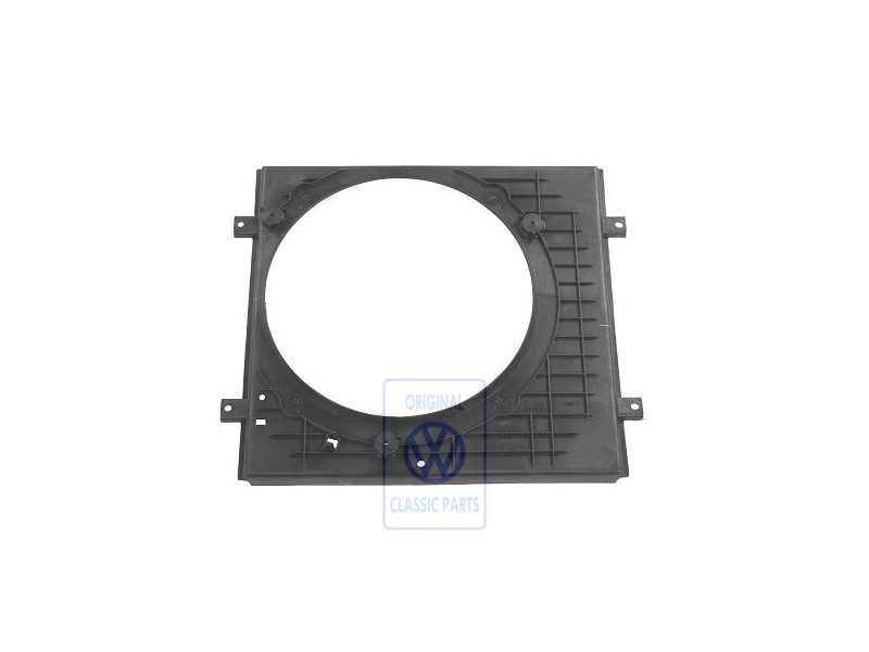 VW Original Lüfterring Satinschwarz - 1J0121207 B41