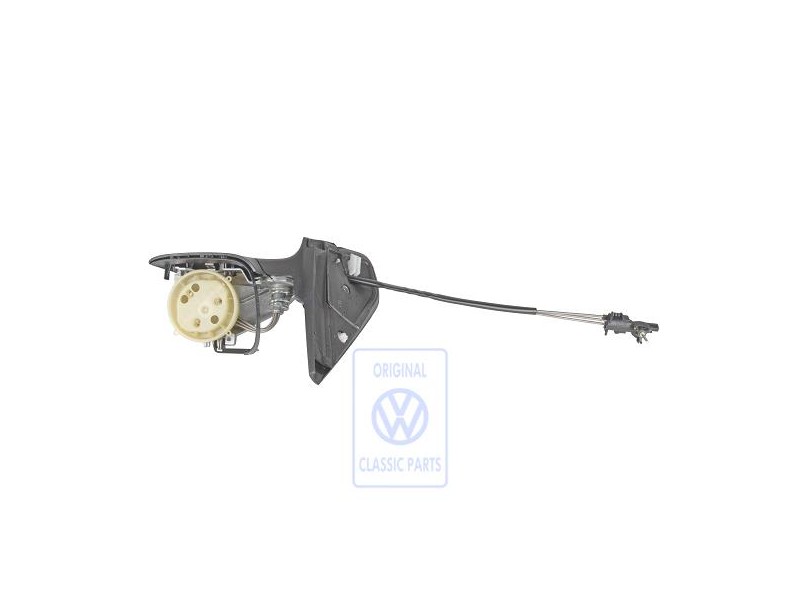 VW Original Aussenspiegelgehäuse Satinschwarz - 1J1857508 01C