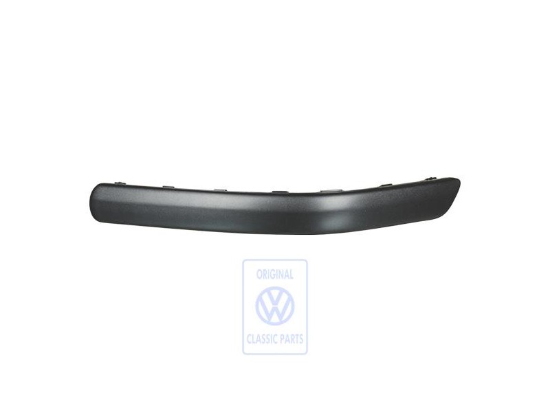 VW Original Zierleiste Für Stossfänger Satinschwarz - 1J6807792 B41