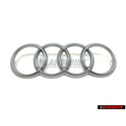 Audi Original Ringe Motorabdeckung Zeichen Schriftzug Emblem Logo - 022103940