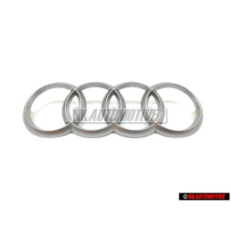 Audi Original Ringe Motorabdeckung Zeichen Schriftzug Emblem Logo - 022103940