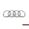Audi Original Ringe Motorabdeckung Zeichen Schriftzug Emblem Logo - 022103940