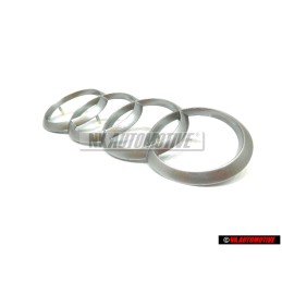 Audi Original Ringe Motorabdeckung Zeichen Schriftzug Emblem Logo - 022103940