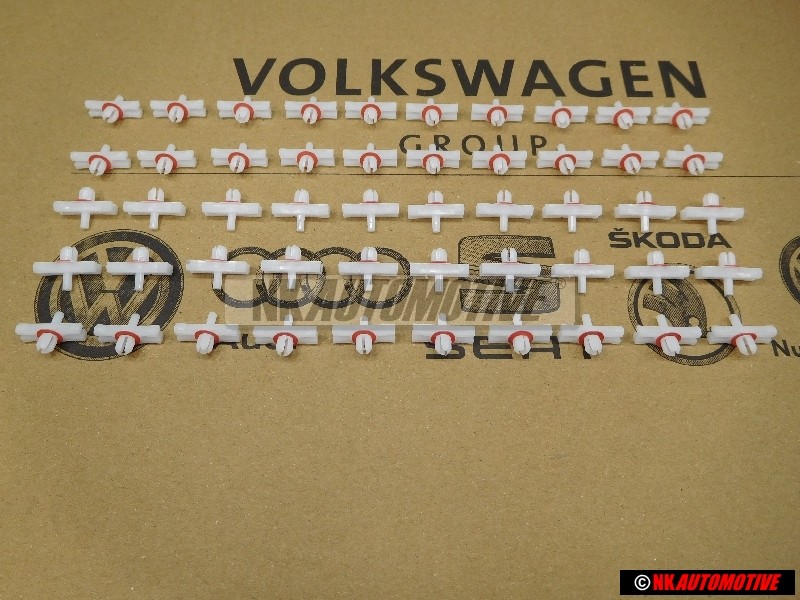 50x VW Original Klammer - 113853585C