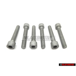 6x VW Original Schraube - N 91108201